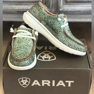 Ariat Hilo Vintage Turquoise Floral
